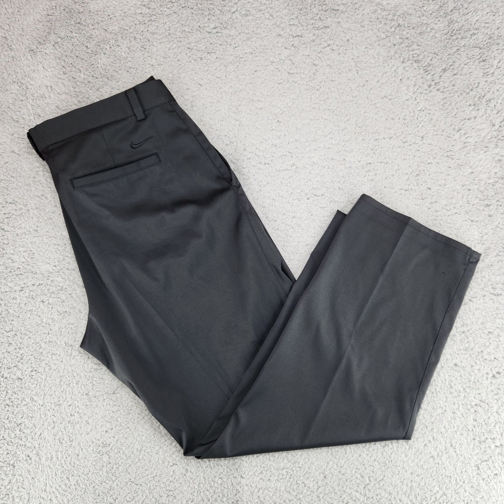 Nike Golf Dri-Fit Performance Golf Pants Mens Size 35x30 Black